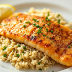 Tilapia & Herb Rice Dinner Plate - Fresh Start 30: A Journey To Better Health